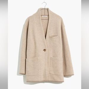 NWT Madewell Mattson Sweater Coat small